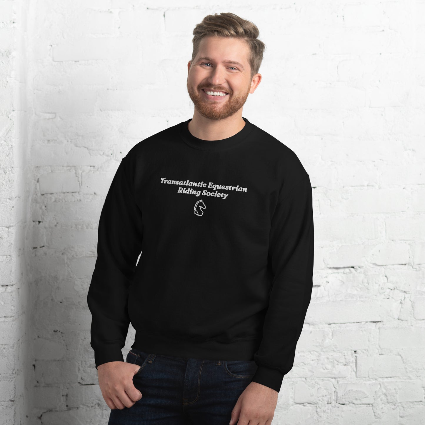 Riding Society Crewneck Sweatshirt