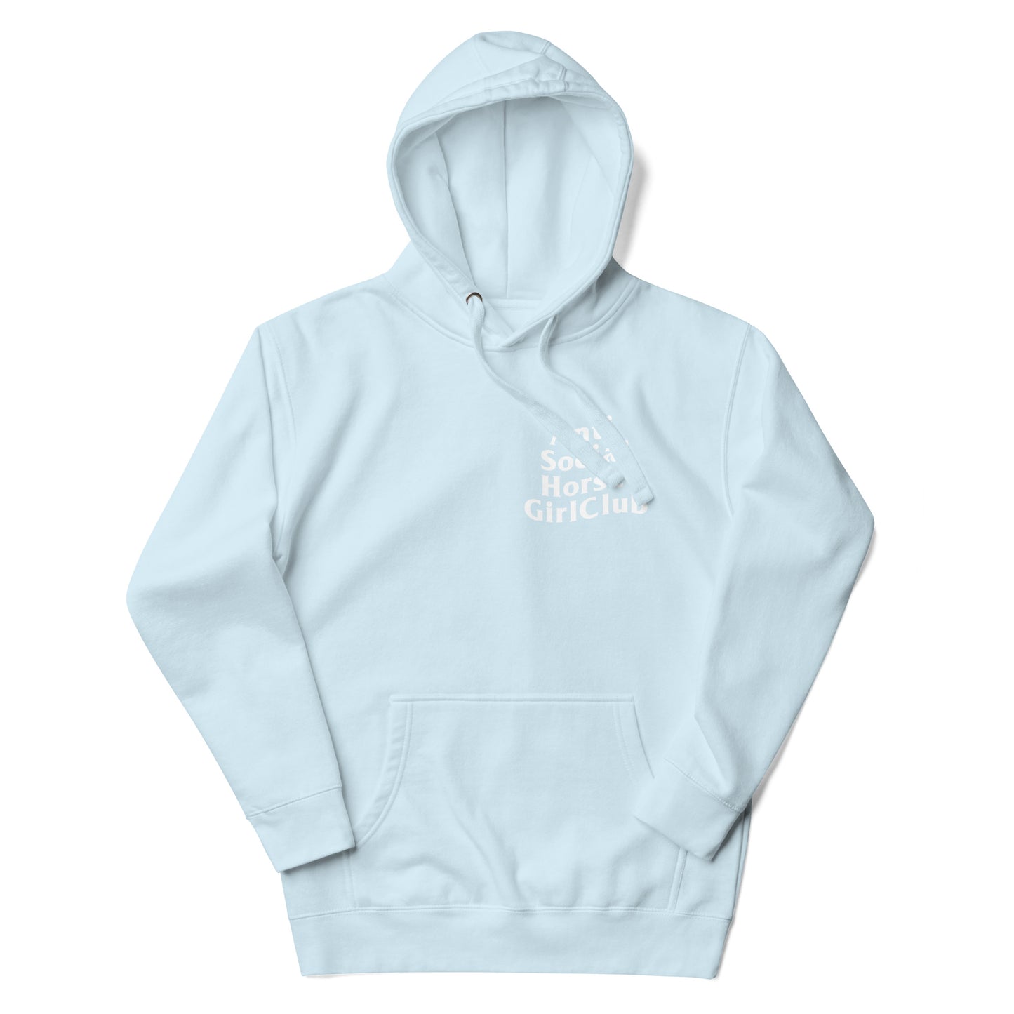 Anti Social Horse Girl Hoodie w/ white logo